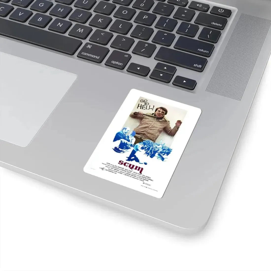 SCUM 1979 Movie Poster - STICKER Vinyl Kiss-Cut Decal - The Sticker Space