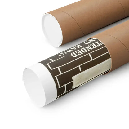 SCUM OF THE EARTH 1963 - Paper Movie Poster - The Sticker Space