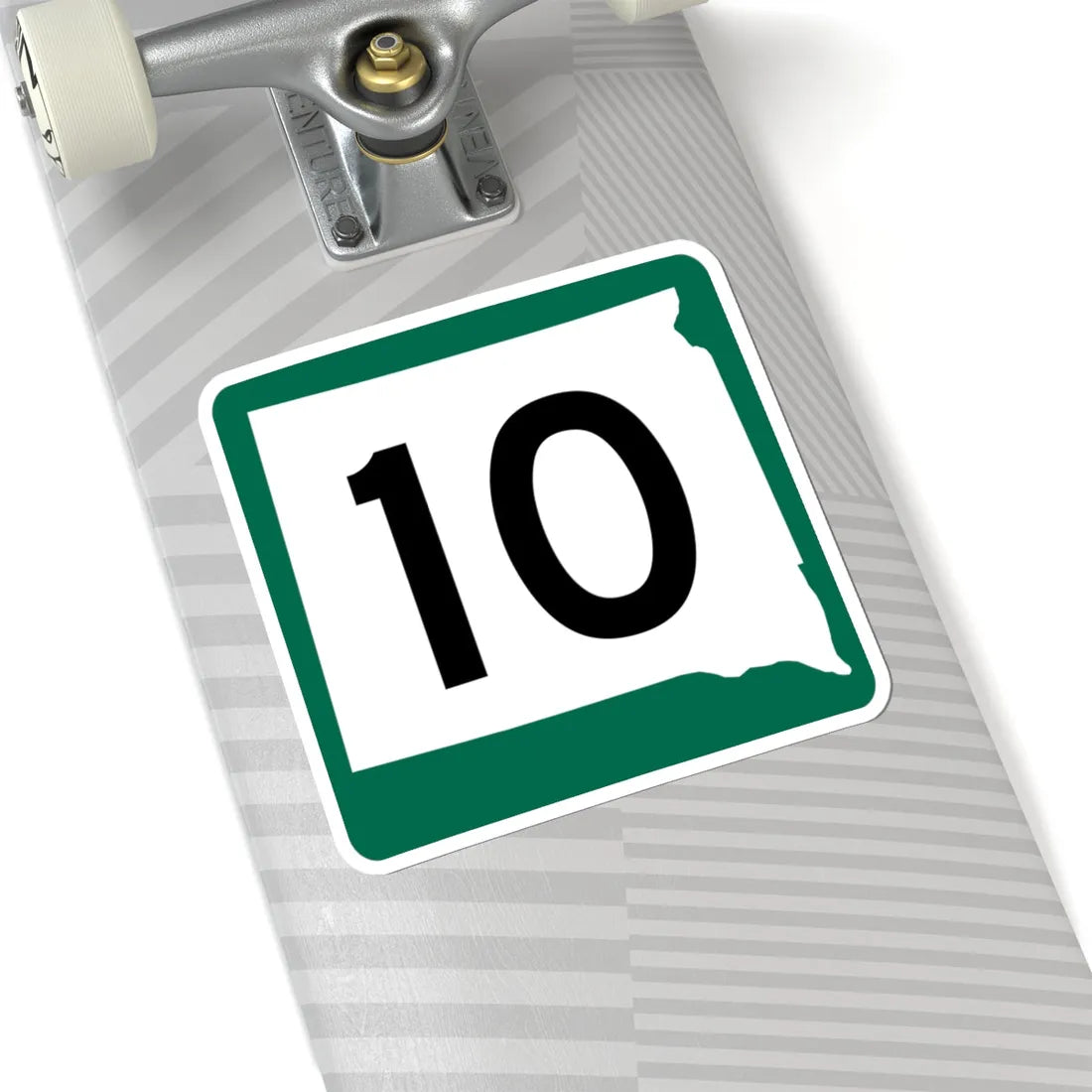 SD 10 (South Dakota) (Road Sign) STICKER Vinyl Kiss-Cut Decal - The Sticker Space