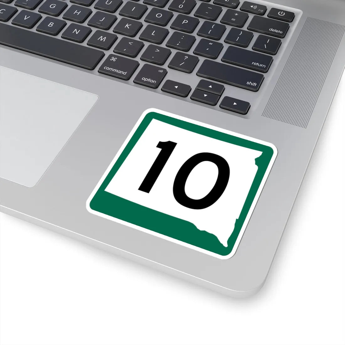 SD 10 (South Dakota) (Road Sign) STICKER Vinyl Kiss-Cut Decal - The Sticker Space