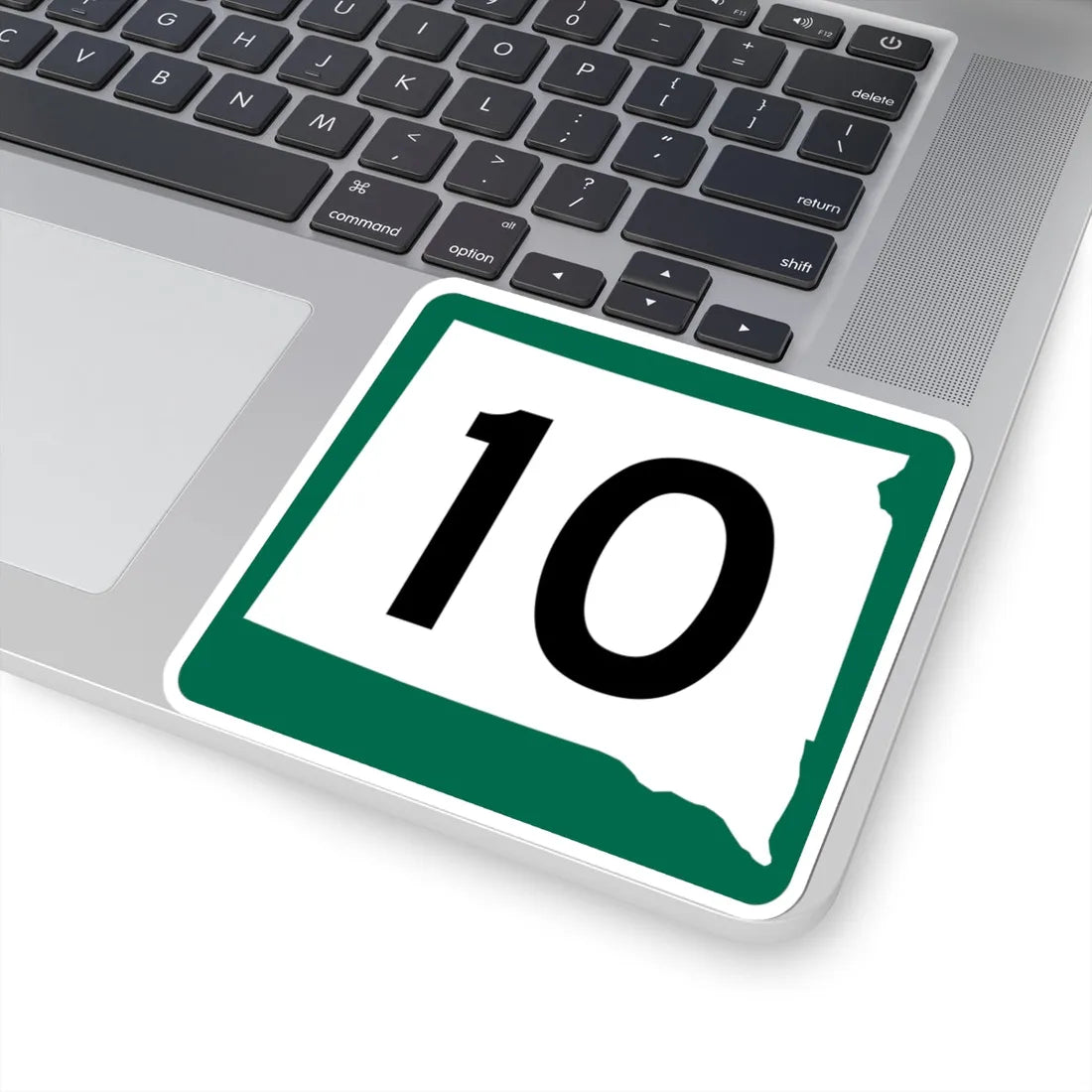 SD 10 (South Dakota) (Road Sign) STICKER Vinyl Kiss-Cut Decal - The Sticker Space