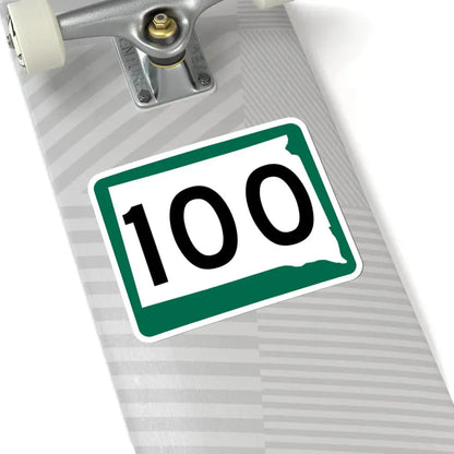 SD 100 (South Dakota) (Road Sign) STICKER Vinyl Kiss-Cut Decal - The Sticker Space
