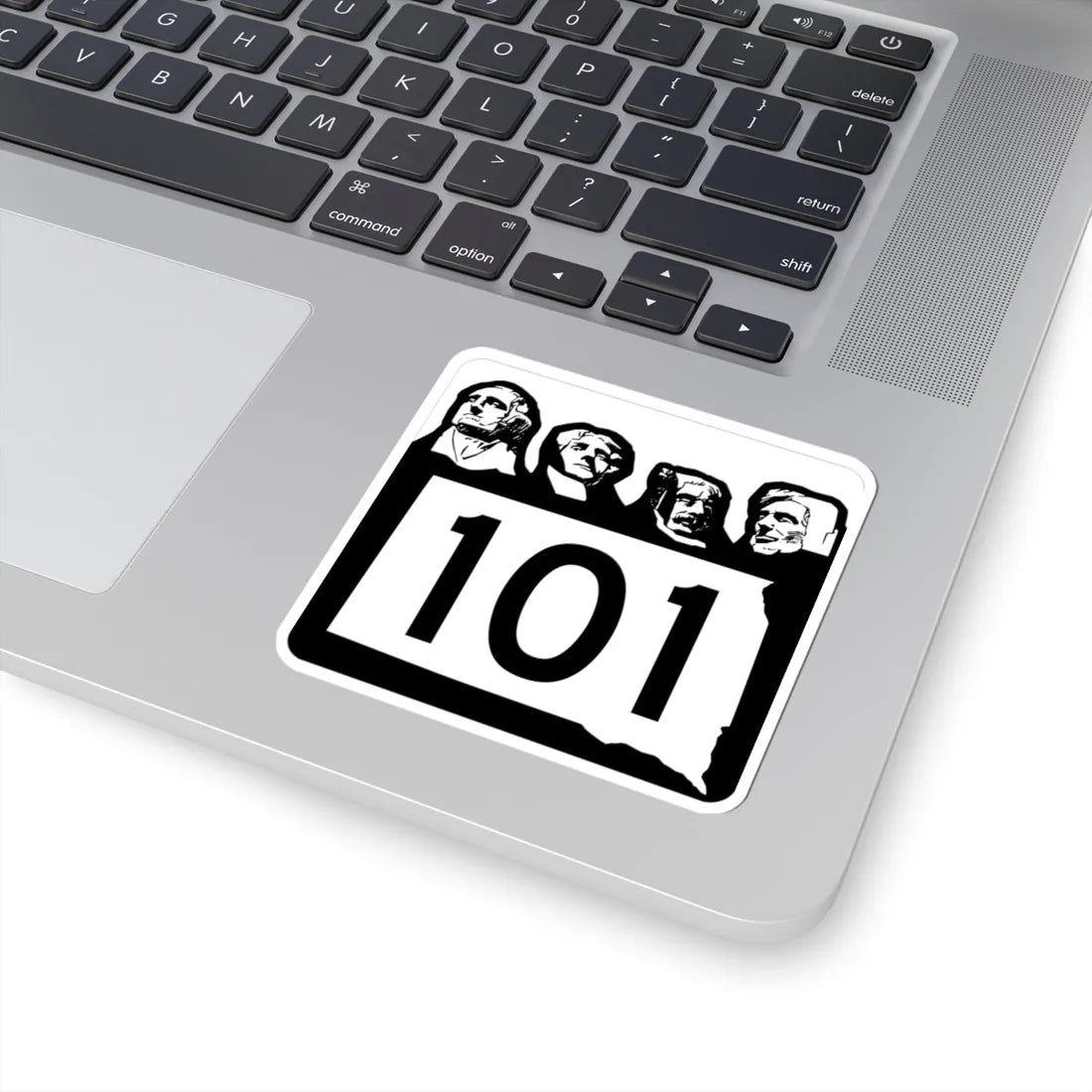 SD 101 1960 (South Dakota) (Road Sign) STICKER Vinyl Kiss-Cut Decal - The Sticker Space