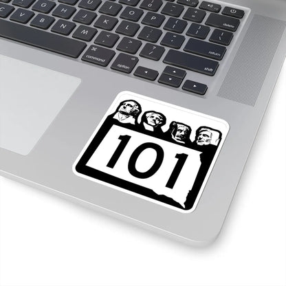 SD 101 1960 (South Dakota) (Road Sign) STICKER Vinyl Kiss-Cut Decal - The Sticker Space