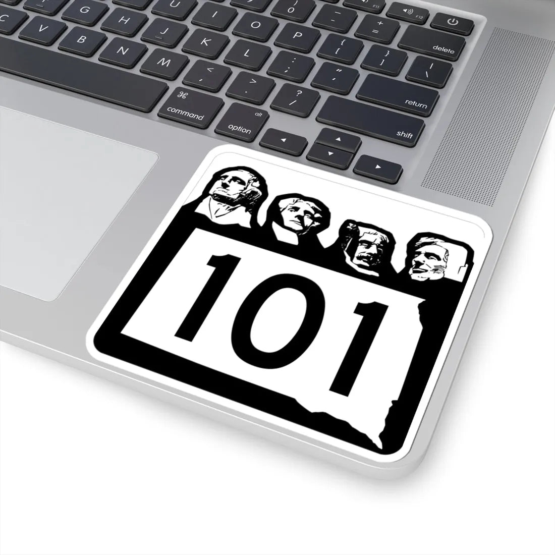 SD 101 1960 (South Dakota) (Road Sign) STICKER Vinyl Kiss-Cut Decal - The Sticker Space