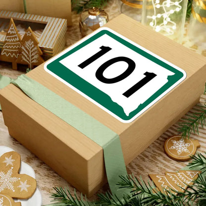 SD 101 (South Dakota) (Road Sign) STICKER Vinyl Kiss-Cut Decal - The Sticker Space