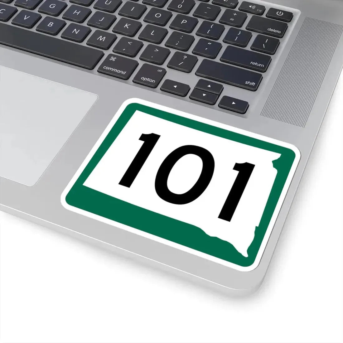 SD 101 (South Dakota) (Road Sign) STICKER Vinyl Kiss-Cut Decal - The Sticker Space