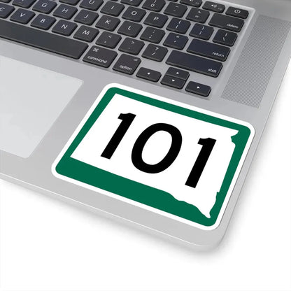 SD 101 (South Dakota) (Road Sign) STICKER Vinyl Kiss-Cut Decal - The Sticker Space