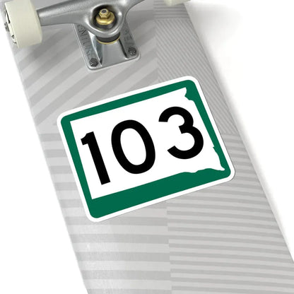 SD 103 (South Dakota) (Road Sign) STICKER Vinyl Kiss-Cut Decal - The Sticker Space