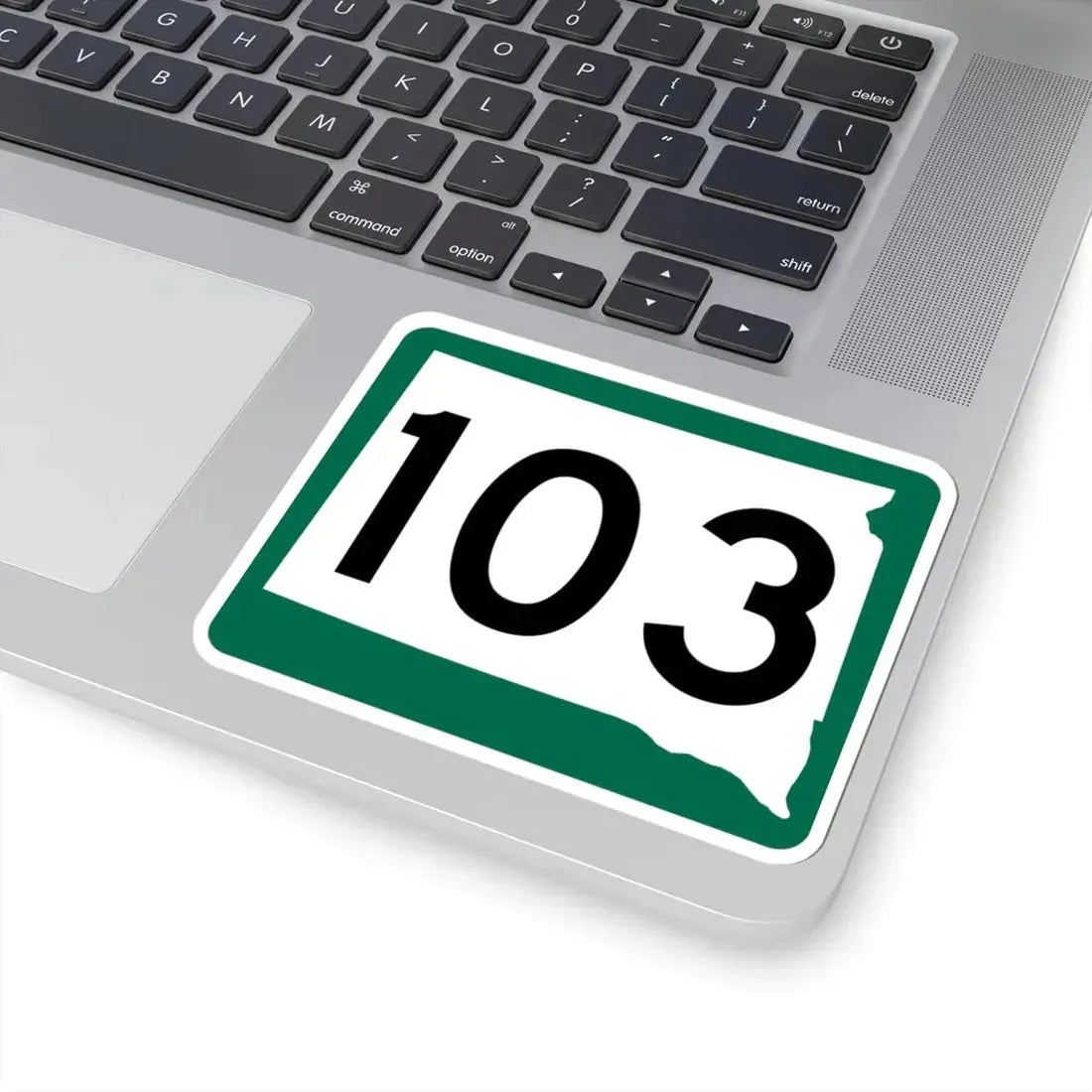 SD 103 (South Dakota) (Road Sign) STICKER Vinyl Kiss-Cut Decal - The Sticker Space
