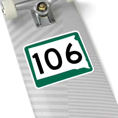 SD 106 (South Dakota) (Road Sign) STICKER Vinyl Kiss-Cut Decal - The Sticker Space