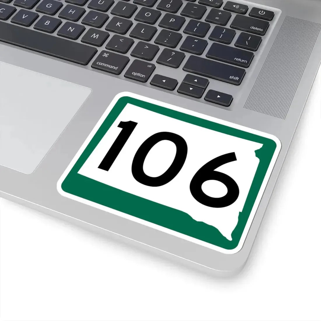 SD 106 (South Dakota) (Road Sign) STICKER Vinyl Kiss-Cut Decal - The Sticker Space