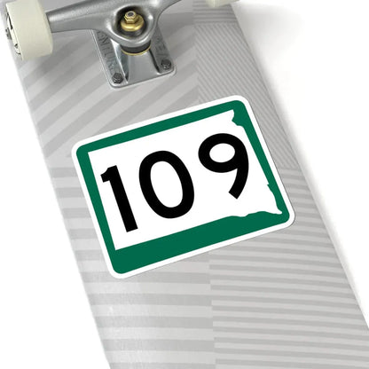 SD 109 (South Dakota) (Road Sign) STICKER Vinyl Kiss-Cut Decal - The Sticker Space