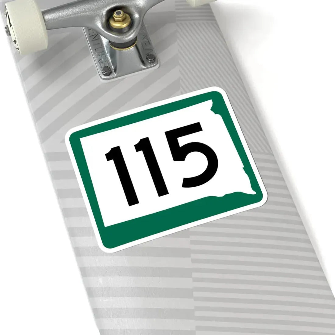 SD 115 (South Dakota) (Road Sign) STICKER Vinyl Kiss-Cut Decal - The Sticker Space