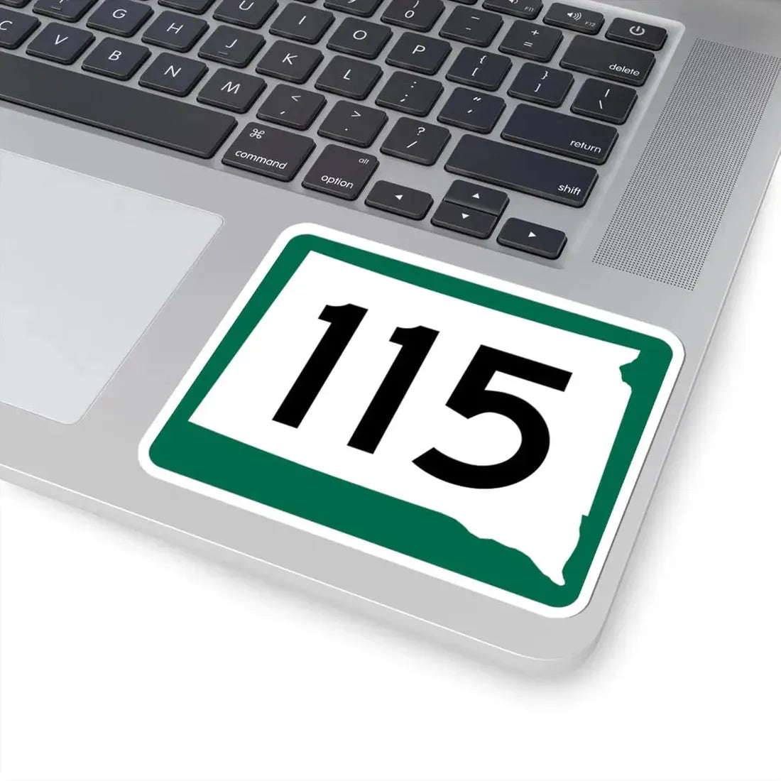 SD 115 (South Dakota) (Road Sign) STICKER Vinyl Kiss-Cut Decal - The Sticker Space