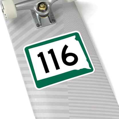 SD 116 (South Dakota) (Road Sign) STICKER Vinyl Kiss-Cut Decal - The Sticker Space