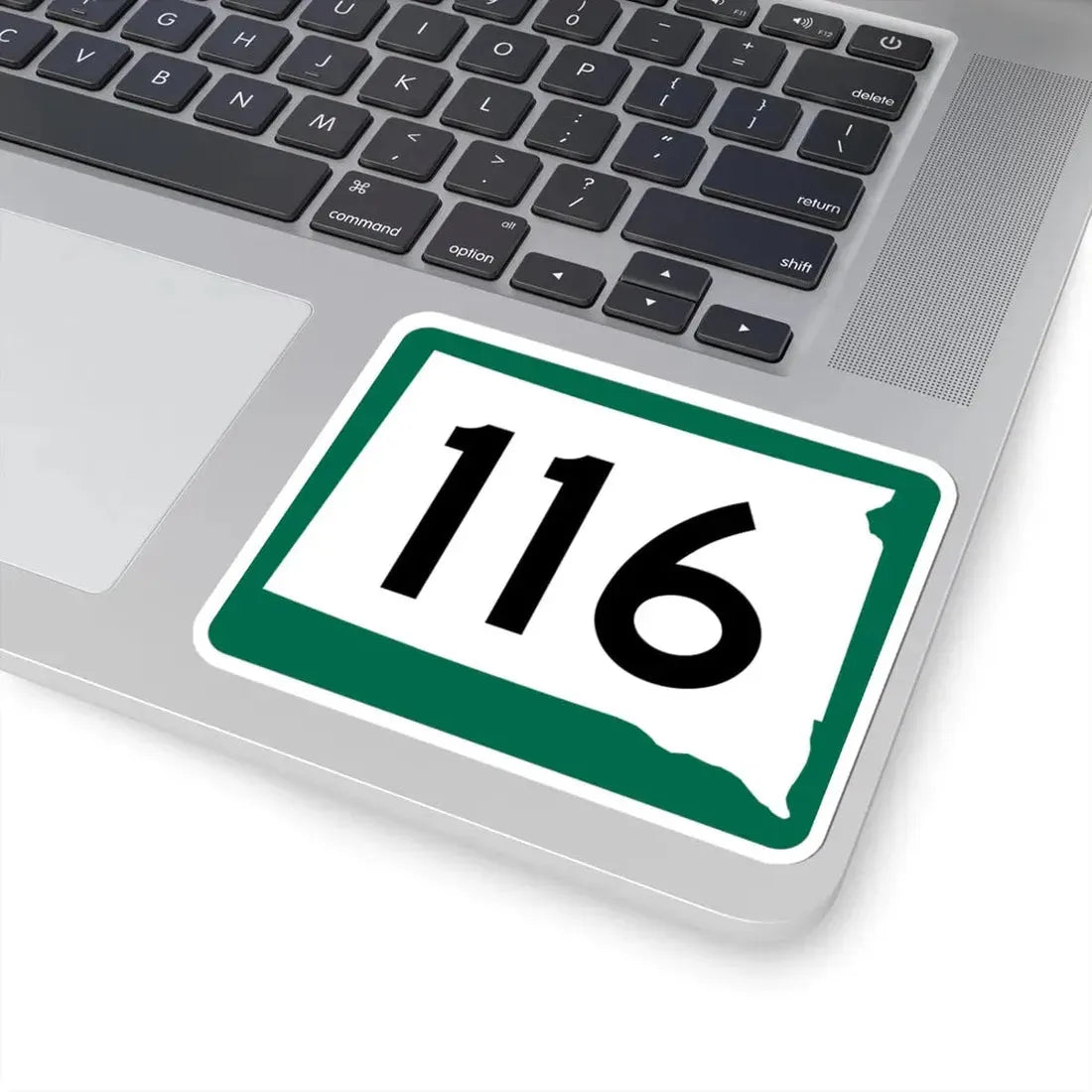 SD 116 (South Dakota) (Road Sign) STICKER Vinyl Kiss-Cut Decal - The Sticker Space