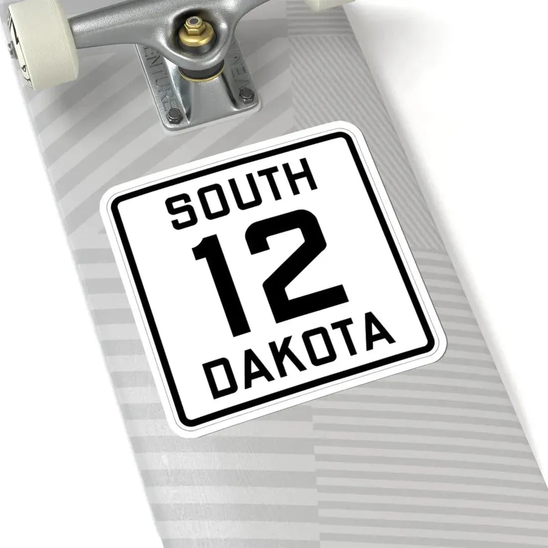 SD 12 1926 (South Dakota) (Road Sign) STICKER Vinyl Kiss-Cut Decal - The Sticker Space