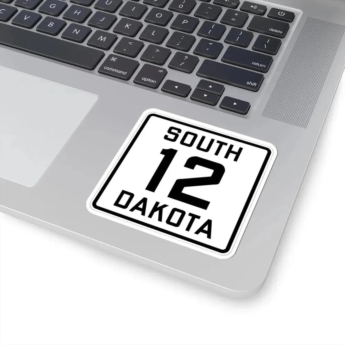 SD 12 1926 (South Dakota) (Road Sign) STICKER Vinyl Kiss-Cut Decal - The Sticker Space