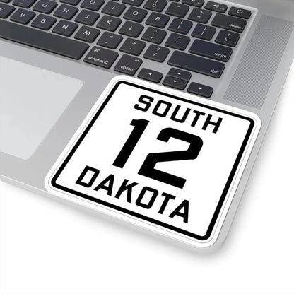 SD 12 1926 (South Dakota) (Road Sign) STICKER Vinyl Kiss-Cut Decal - The Sticker Space