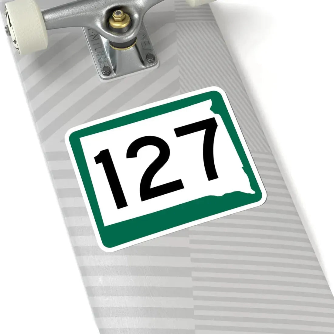 SD 127 (South Dakota) (Road Sign) STICKER Vinyl Kiss-Cut Decal - The Sticker Space