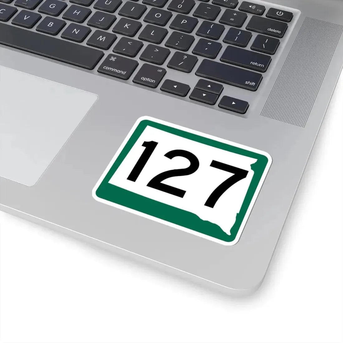 SD 127 (South Dakota) (Road Sign) STICKER Vinyl Kiss-Cut Decal - The Sticker Space