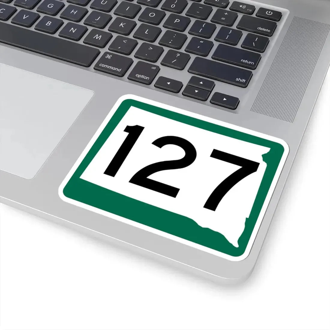 SD 127 (South Dakota) (Road Sign) STICKER Vinyl Kiss-Cut Decal - The Sticker Space
