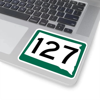 SD 127 (South Dakota) (Road Sign) STICKER Vinyl Kiss-Cut Decal - The Sticker Space