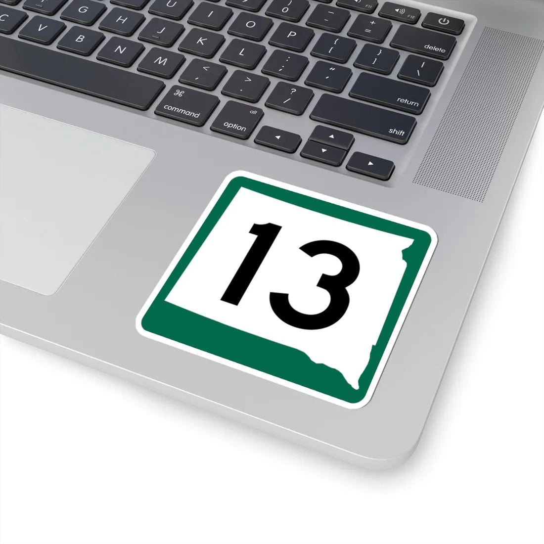 SD 13 (South Dakota) (Road Sign) STICKER Vinyl Kiss-Cut Decal - The Sticker Space