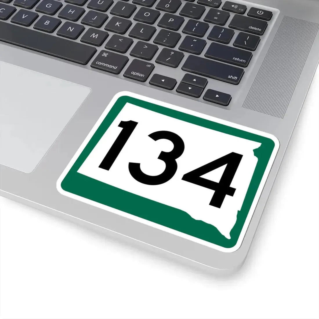 SD 134 (South Dakota) (Road Sign) STICKER Vinyl Kiss-Cut Decal - The Sticker Space