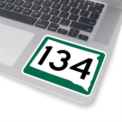 SD 134 (South Dakota) (Road Sign) STICKER Vinyl Kiss-Cut Decal - The Sticker Space