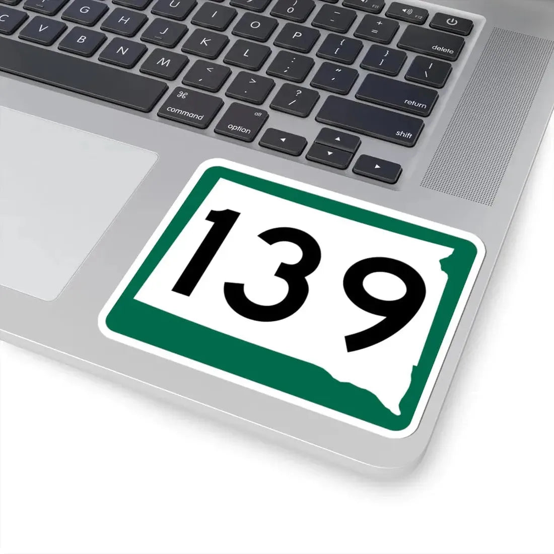 SD 139 (South Dakota) (Road Sign) STICKER Vinyl Kiss-Cut Decal - The Sticker Space