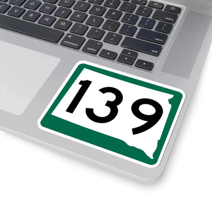 SD 139 (South Dakota) (Road Sign) STICKER Vinyl Kiss-Cut Decal - The Sticker Space