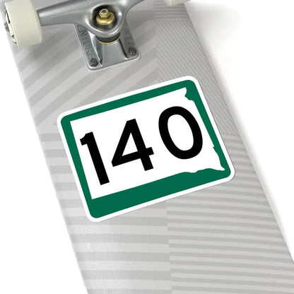 SD 140 (South Dakota) (Road Sign) STICKER Vinyl Kiss-Cut Decal - The Sticker Space