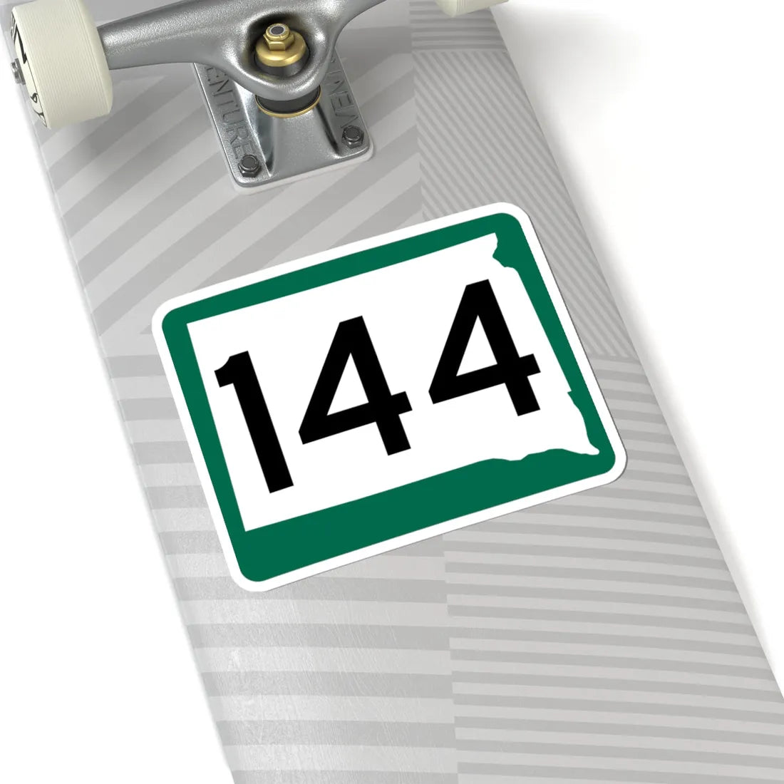 SD 144 (South Dakota) (Road Sign) STICKER Vinyl Kiss-Cut Decal - The Sticker Space