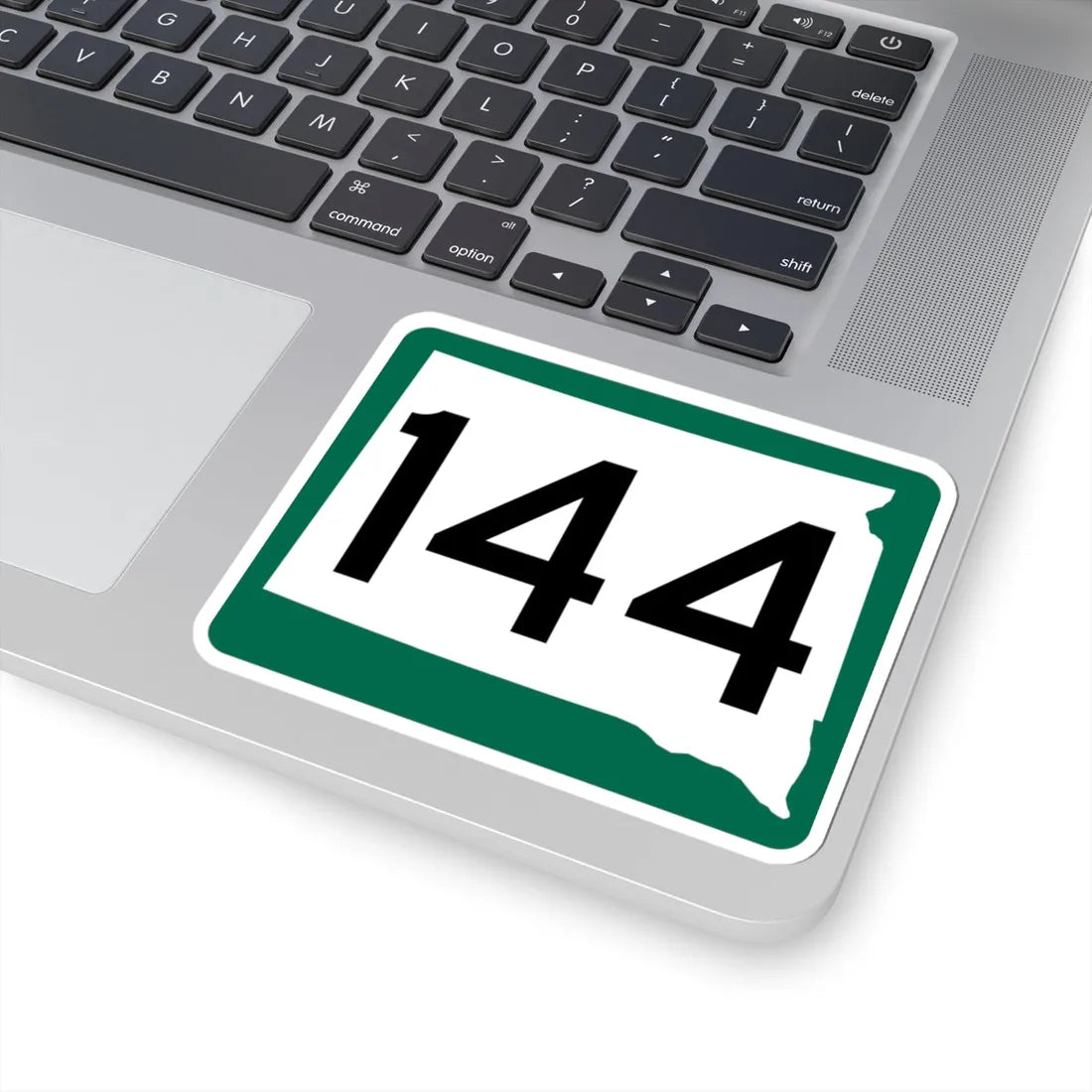 SD 144 (South Dakota) (Road Sign) STICKER Vinyl Kiss-Cut Decal - The Sticker Space