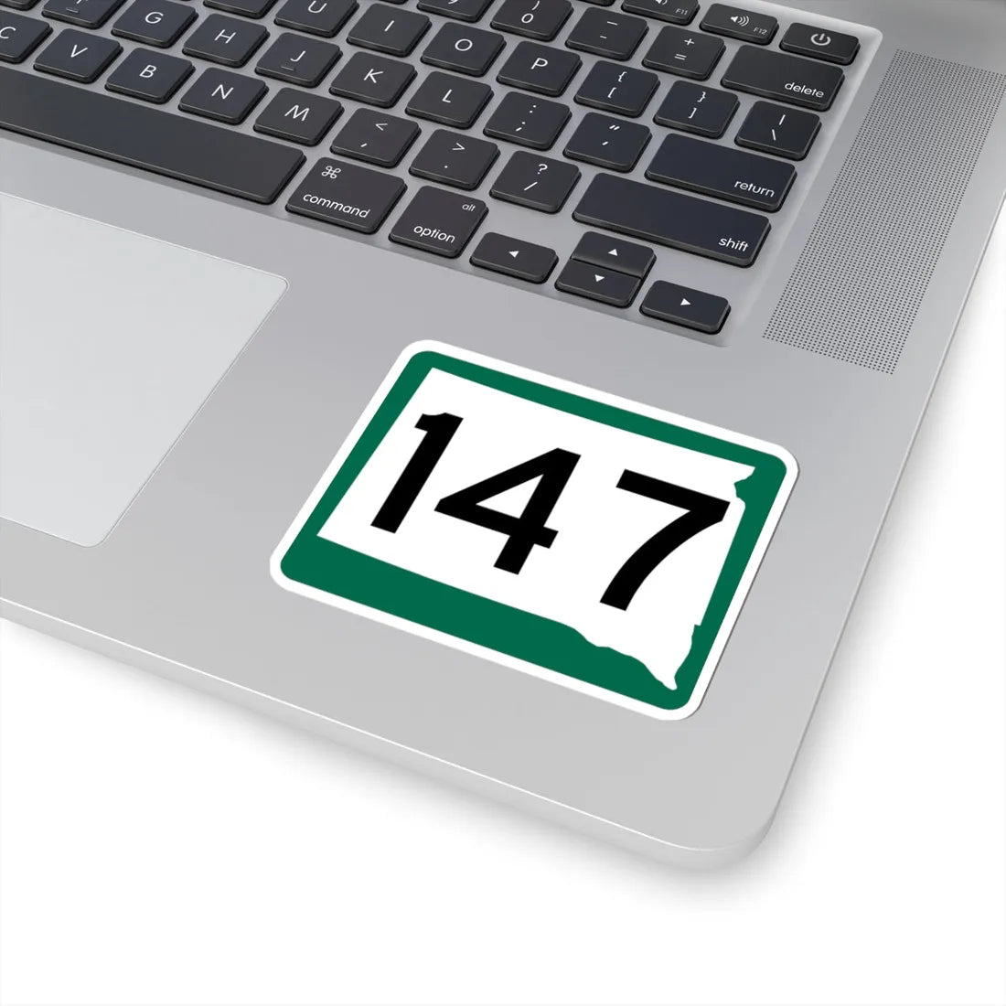 SD 147 (South Dakota) (Road Sign) STICKER Vinyl Kiss-Cut Decal - The Sticker Space