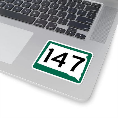 SD 147 (South Dakota) (Road Sign) STICKER Vinyl Kiss-Cut Decal - The Sticker Space