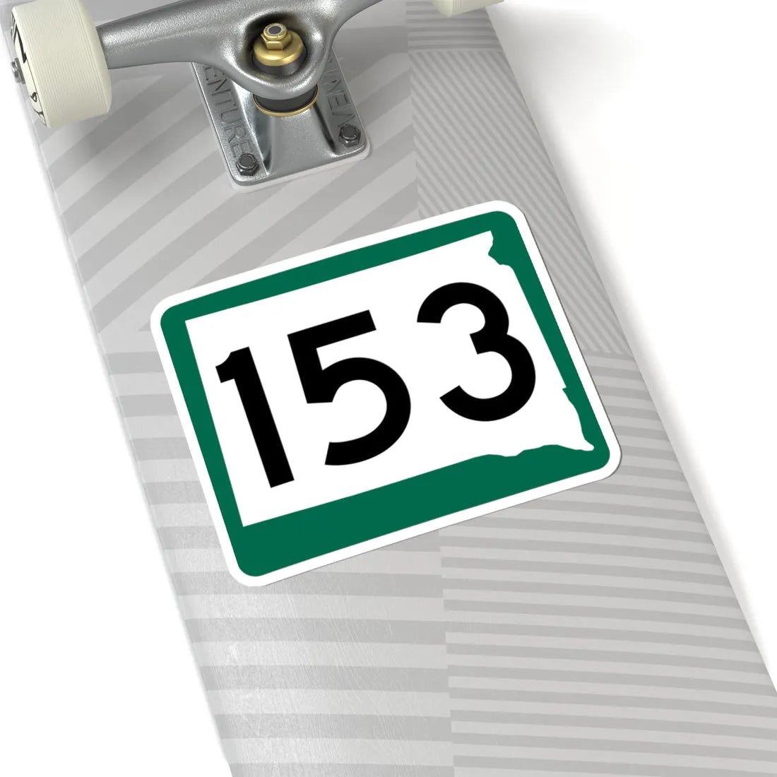 SD 153 (South Dakota) (Road Sign) STICKER Vinyl Kiss-Cut Decal - The Sticker Space