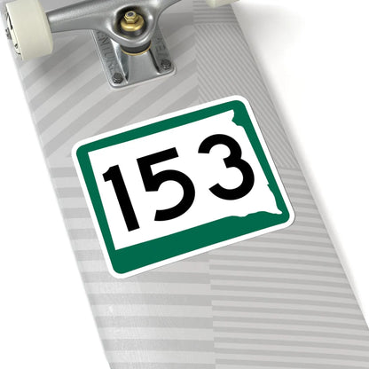 SD 153 (South Dakota) (Road Sign) STICKER Vinyl Kiss-Cut Decal - The Sticker Space