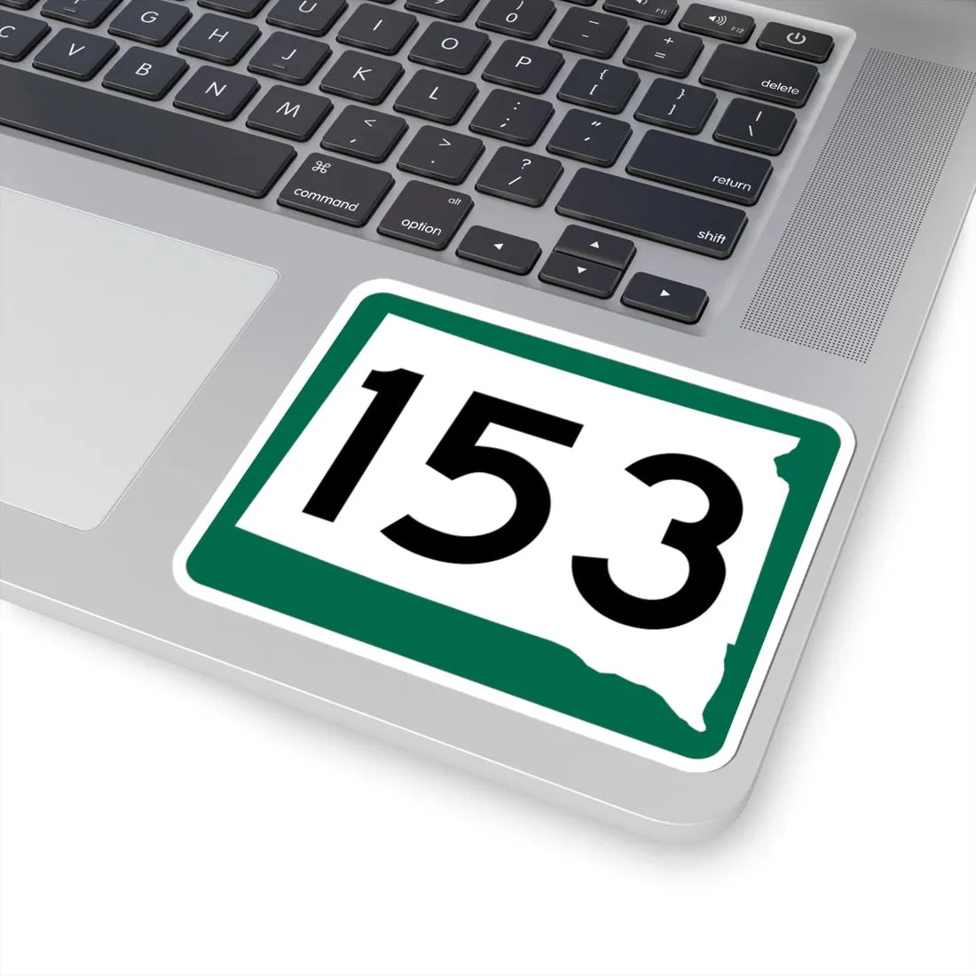 SD 153 (South Dakota) (Road Sign) STICKER Vinyl Kiss-Cut Decal - The Sticker Space