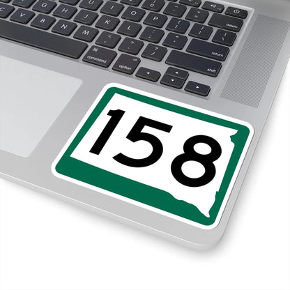 SD 158 (South Dakota) (Road Sign) STICKER Vinyl Kiss-Cut Decal - The Sticker Space