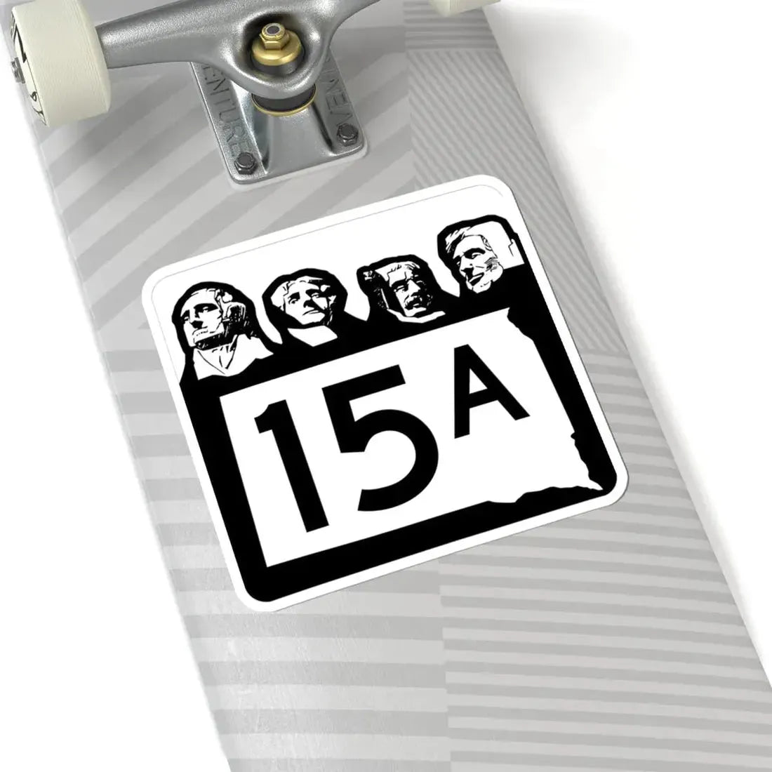 SD 15A 1960 (South Dakota) (Road Sign) STICKER Vinyl Kiss-Cut Decal - The Sticker Space