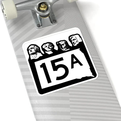 SD 15A 1960 (South Dakota) (Road Sign) STICKER Vinyl Kiss-Cut Decal - The Sticker Space