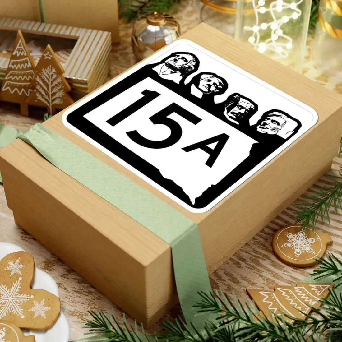 SD 15A 1960 (South Dakota) (Road Sign) STICKER Vinyl Kiss-Cut Decal - The Sticker Space