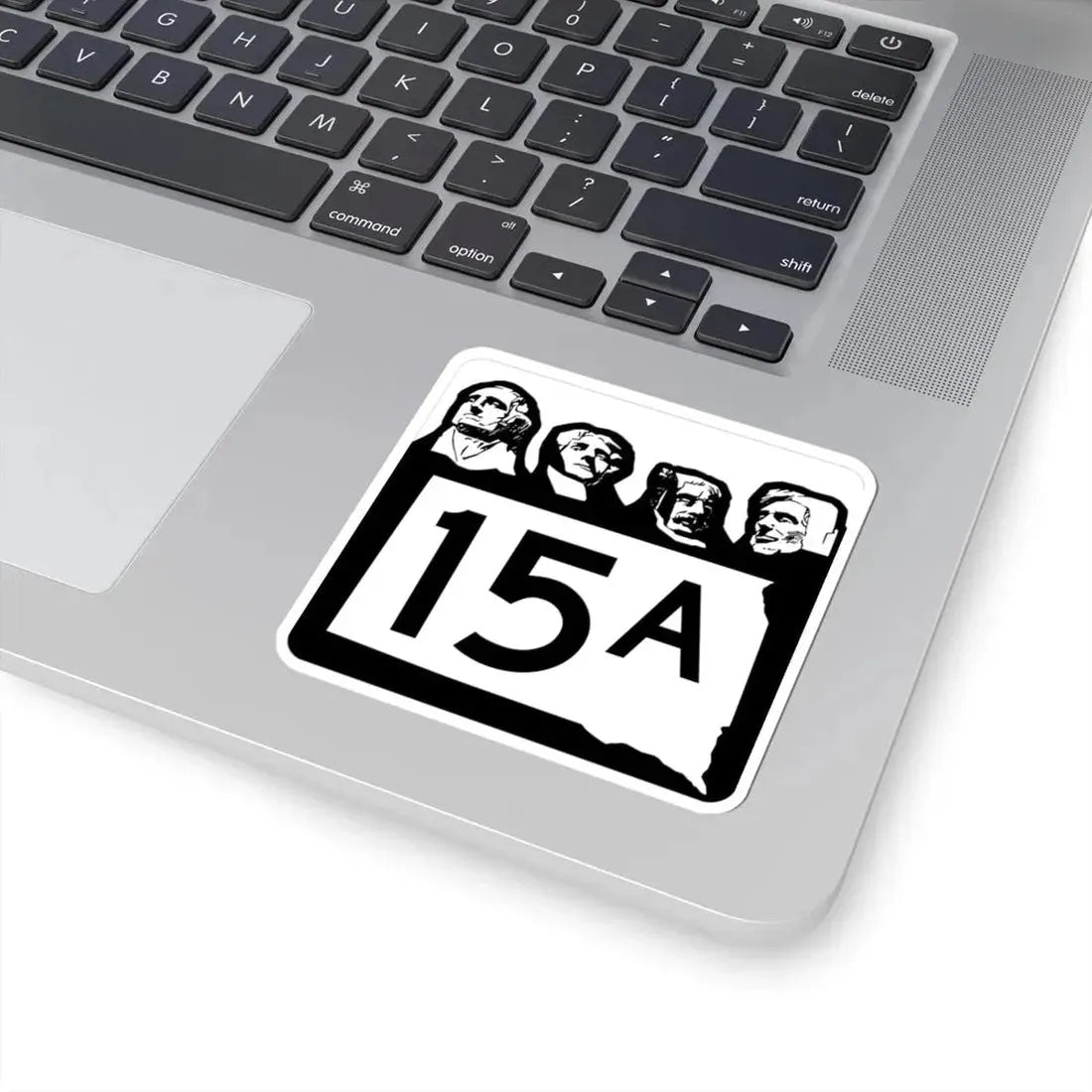 SD 15A 1960 (South Dakota) (Road Sign) STICKER Vinyl Kiss-Cut Decal - The Sticker Space