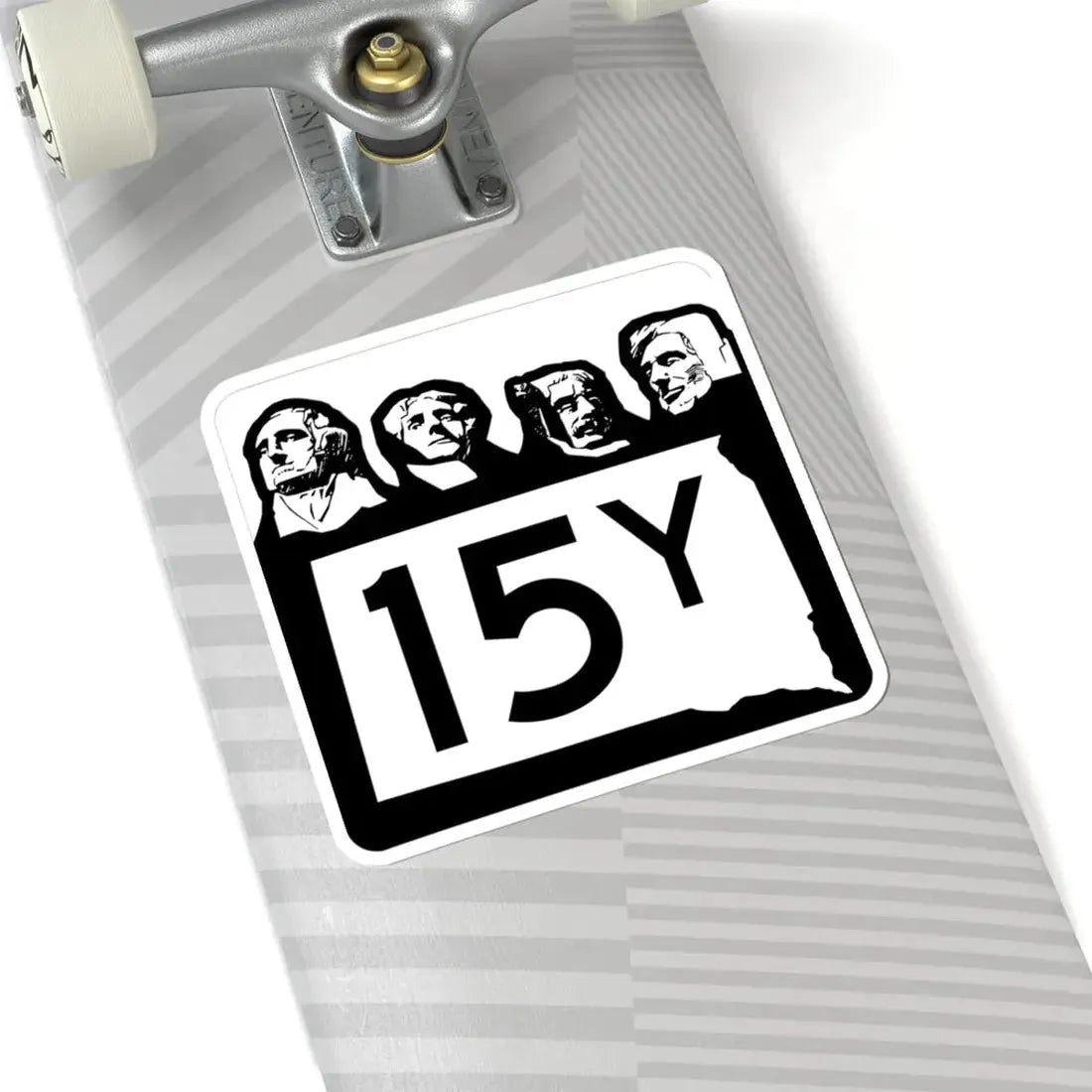 SD 15Y 1960 (South Dakota) (Road Sign) STICKER Vinyl Kiss-Cut Decal - The Sticker Space