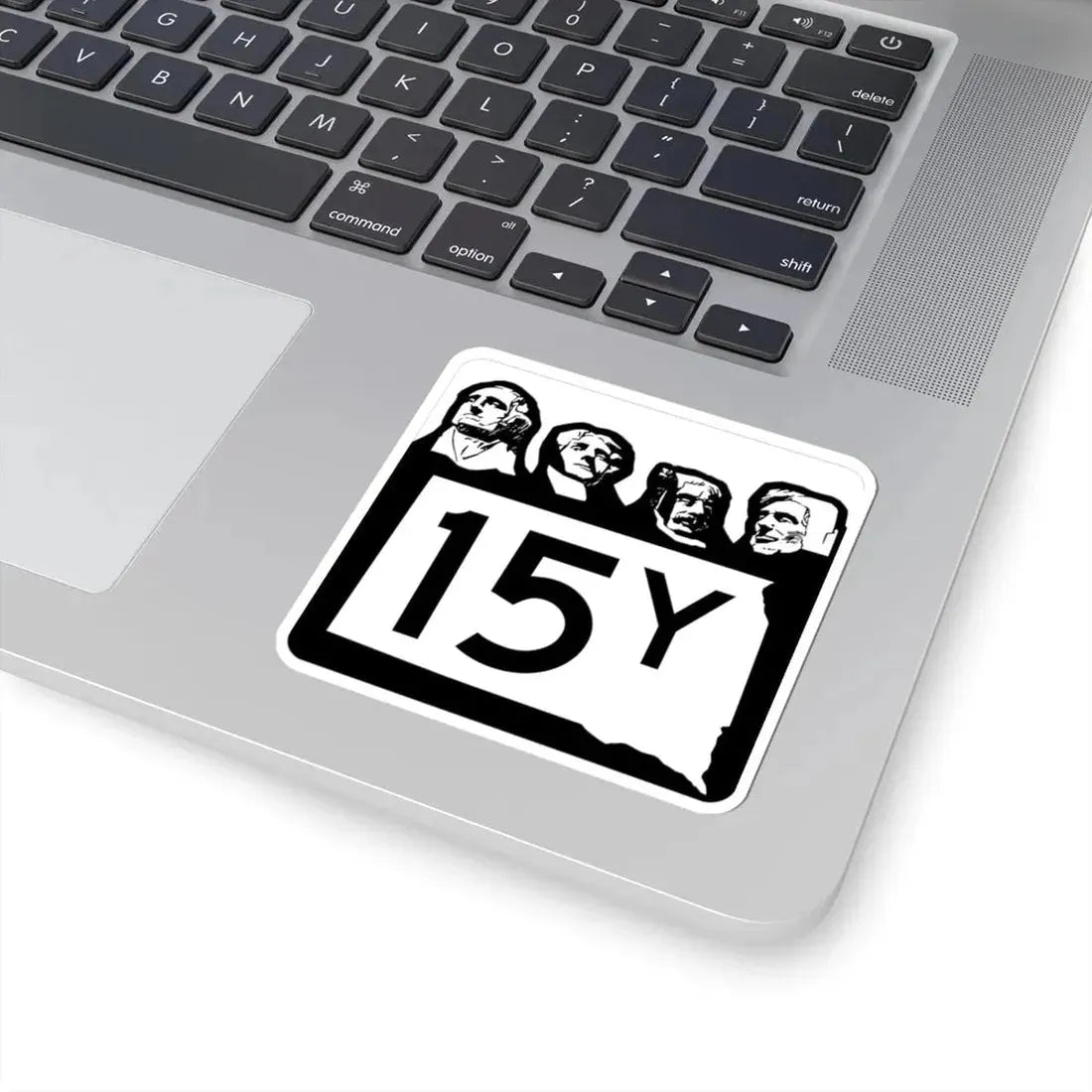 SD 15Y 1960 (South Dakota) (Road Sign) STICKER Vinyl Kiss-Cut Decal - The Sticker Space