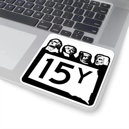 SD 15Y 1960 (South Dakota) (Road Sign) STICKER Vinyl Kiss-Cut Decal - The Sticker Space