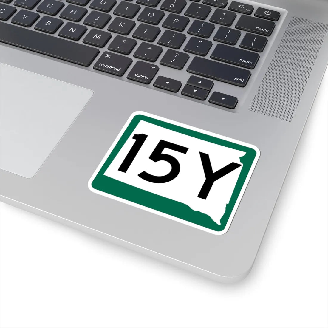 SD 15Y (South Dakota) (Road Sign) STICKER Vinyl Kiss-Cut Decal - The Sticker Space